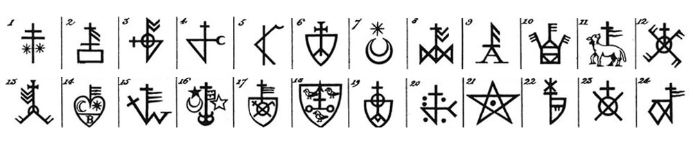 Medieval merchant marks