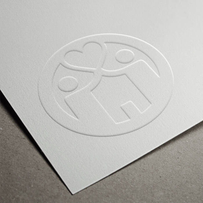 logo print effect